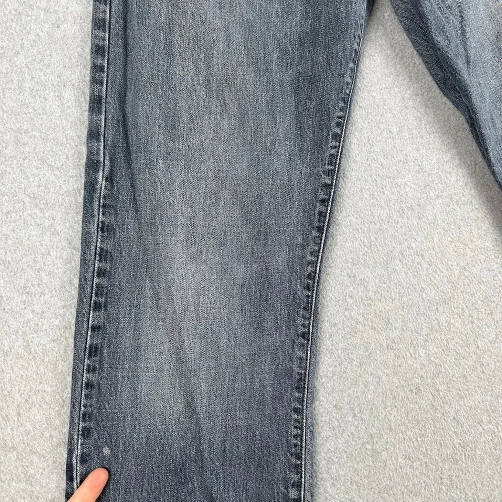 Calvin Klein Mens Jeans Relaxed Straight Gray Denim 32x34 - Picture 5 of 11